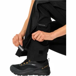 Damen Vaude Outdoorhosen^WOMEN'S YARAS RAIN ZIP PANTS IV Damen - Fahrradhose