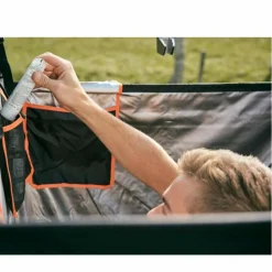 New DUSCHZELT MIT REGENHAUBE 100 CM - Zeltzubehör Autodachzelte Und Dachträger