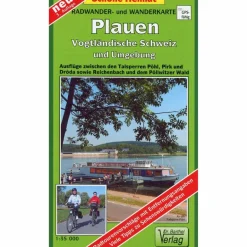 Fahrradkarten|Wanderkarten Und Winterkarten^VOGTLÄNDISCHE SCHWEIZ 1 : 35 000. WANDER - Wanderkarte