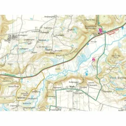 New VON KÜSTE ZU KÜSTE - ÖSTLICHER TEIL - Karte Fahrradkarten|Fahrradkarten