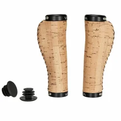 Discount GRIFFE ERGO GR22 BRAUN-KORK - Fahrradgriffe Fahrradgriffe