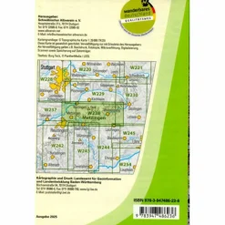 Hot W238 METZINGEN - NEUFFEN, TECK, WIESENSTEIG - Wanderkarte Wanderkarten Und Winterkarten|Wanderkarten Und Winterkarten