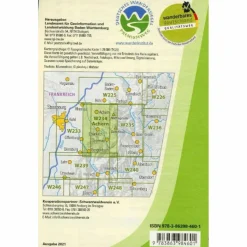 Wanderkarten Und Winterkarten|Wanderkarten Und Winterkarten^W234 WANDERKARTE 1:25 000 ACHERN