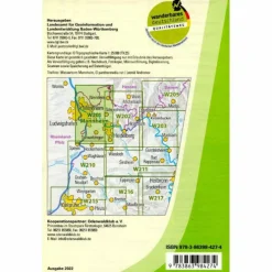 Wanderkarten Und Winterkarten|Wanderkarten Und Winterkarten^W201 WANDERKARTE 1:25 000 MANNHEIM