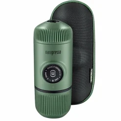 NANOPRESSO INKL. SCHUTZHÜLLE - MOSS GREEN - Kaffeepresse Kaffee Equipment