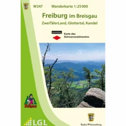 Best WANDERKARTE 1:25 000 FREIBURG IM BREISGAU Wanderkarten Und Winterkarten|Wanderkarten Und Winterkarten