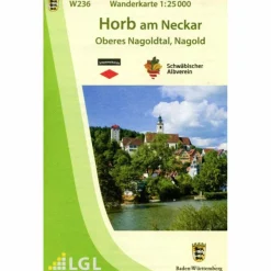 Wanderkarten Und Winterkarten|Wanderkarten Und Winterkarten^WANDERKARTE 1:25000 HORB AM NECKAR