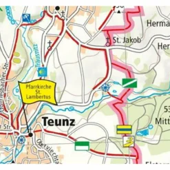 Wanderkarten Und Winterkarten|Wanderkarten Und Winterkarten^WANDERKARTE GOLDSTEIG 1 : 50 000 - Wanderkarte