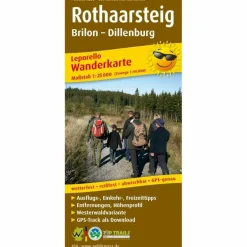 Clearance WANDERKARTE ROTHAARSTEIG 1 : 25 000 - Wanderkarte Wanderkarten Und Winterkarten|Wanderkarten Und Winterkarten