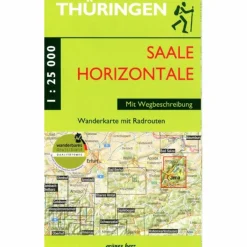 Wanderkarten Und Winterkarten|Wanderkarten Und Winterkarten^WANDERKARTE SAALEHORIZONTALE