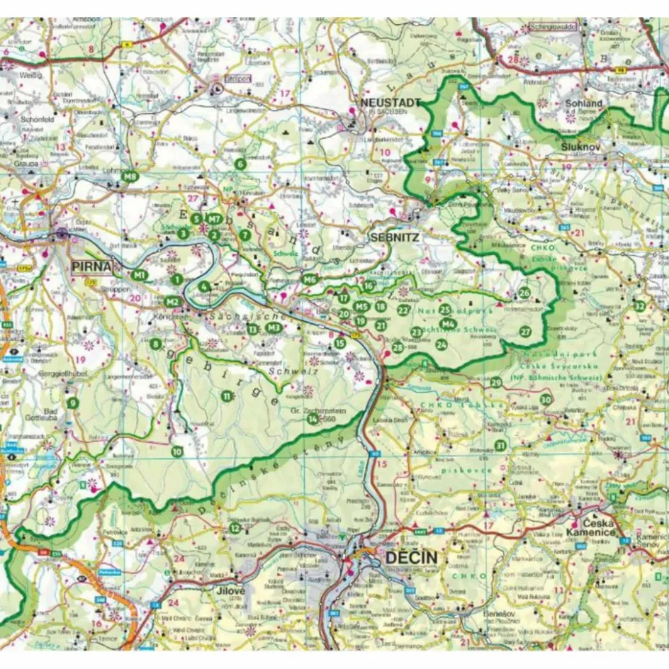 Best WANDERN MIT HUND ELBSANDSTEINGEBIRGE - Wanderführer Wanderführer