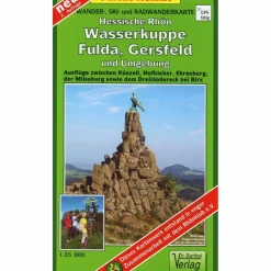 Sale WASSERKUPPE, FULDA, GERSFELD UND UMGEBUNG - Wanderkarte Wanderkarten Und Winterkarten|Wanderkarten Und Winterkarten