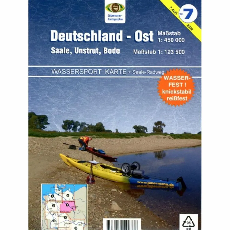Gewässerkarten|Gewässerkarten^WASSERSPORT-WANDERKARTE 07. DEUTSCHLAND OST