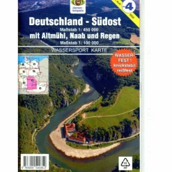 Gewässerkarten|Gewässerkarten^WASSERSPORT-WANDERKARTE 04. DEUTSCHLAND-SÜDOST