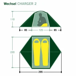 CHARGER 2 - Kuppelzelt 2-Personen-Zelte|3-Jahreszeiten-Zelte