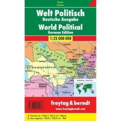 Discount WELT POLITISCH 1:25.000 000 DEUTSCH - Wand Karte Wandkarten Und Poster