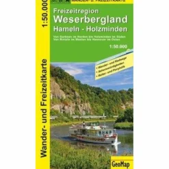 Wanderkarten Und Winterkarten|Wanderkarten Und Winterkarten^WESERBERGLAND 1:50.000 WANDER- UND FREIZEITKARTE - Wanderkarte