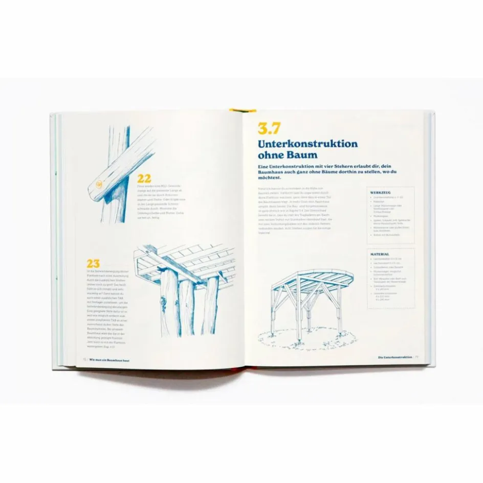 Outdoor Wissen: Tipps Und Techniken^WIE MAN EIN BAUMHAUS BAUT - Ratgeber