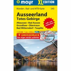 Best WM WK XL AUSSEERLAND, TOTES GEBIRGE Fahrradkarten|Wanderkarten Und Winterkarten
