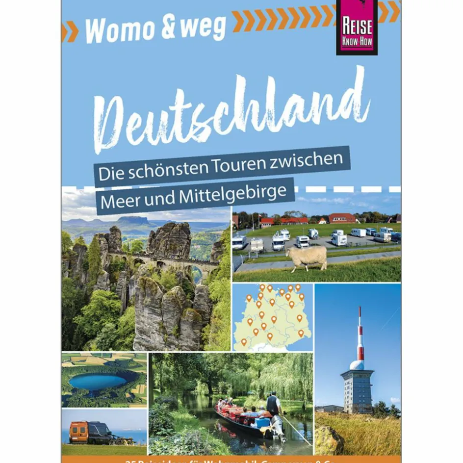 Sale WOMO & WEG: DEUTSCHLAND - Reiseführer Wohnmobilreiseführer