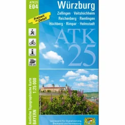 New WÜRZBURG 1:25 000 - Wanderkarte Fahrradkarten|Wanderkarten Und Winterkarten