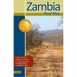 Straßenkarten|Straßenkarten^ZAMBIA ROAD MAP - Straßenkarte